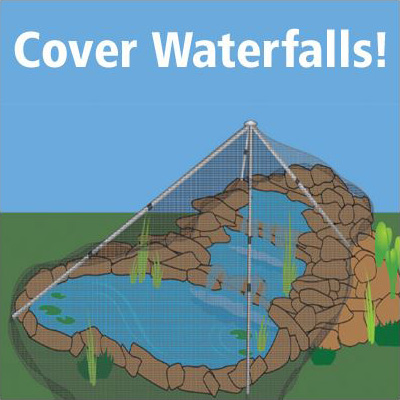 Pond Cover Nets and Pop Up Shelter by PondXpert - Wayside Water